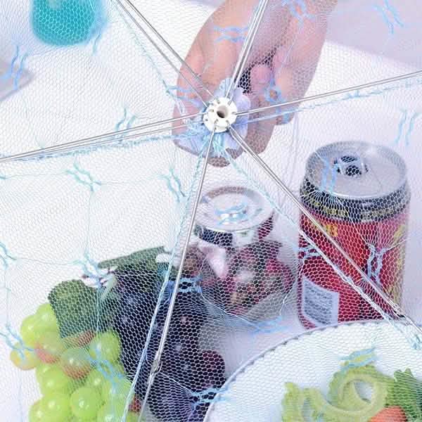 Schirmförmige Speiseabdeckungen