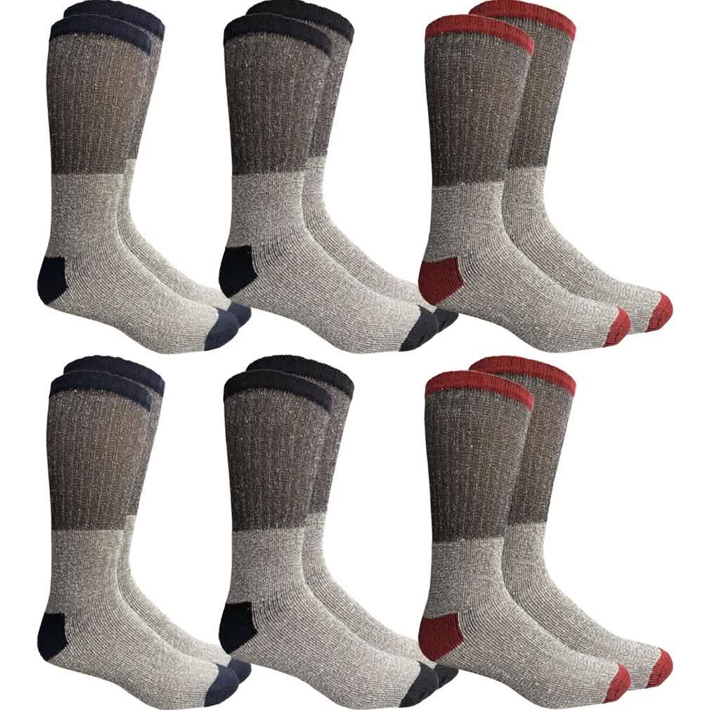 Unisex gefütterte Thermo-Baumwoll-Socken für kaltes Wetter