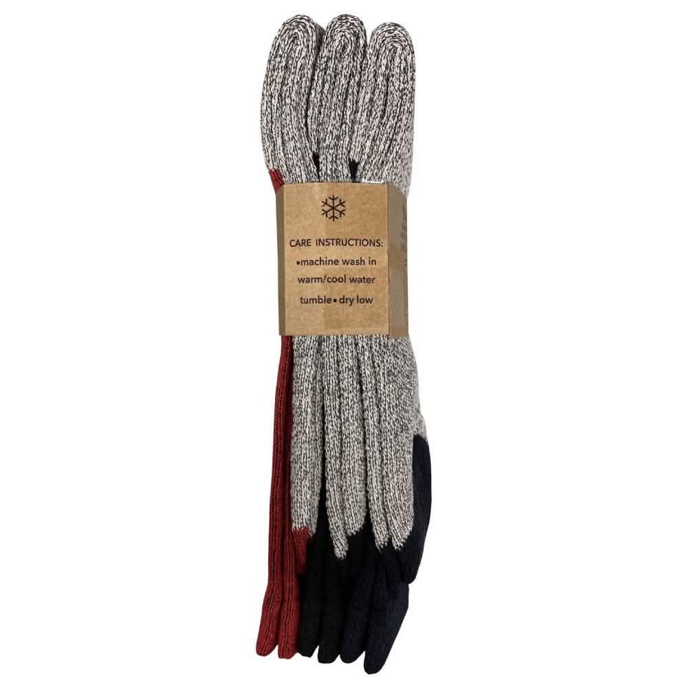 Unisex gefütterte Thermo-Baumwoll-Socken für kaltes Wetter