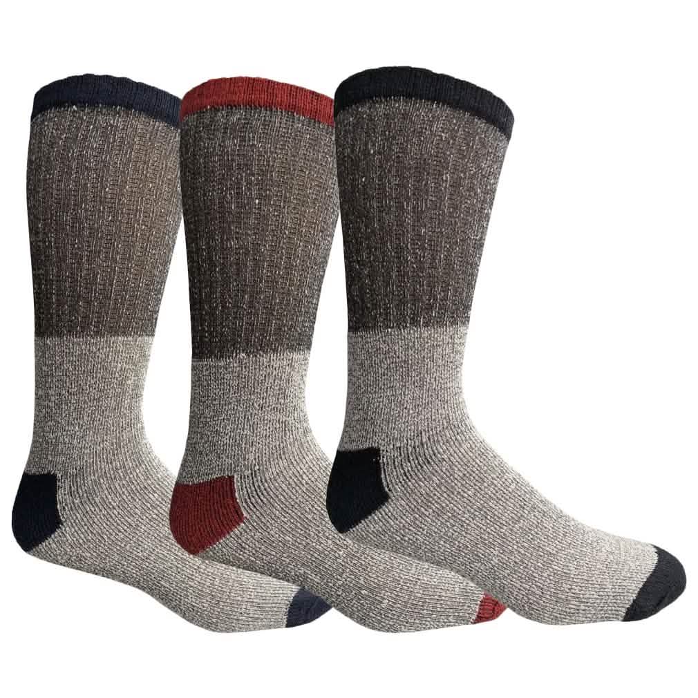 Unisex gefütterte Thermo-Baumwoll-Socken für kaltes Wetter