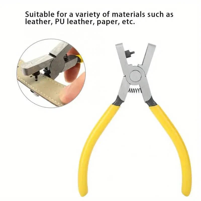 Universal 2,0mm Kunstleder-Lochzange – Müheloses Reparaturwerkzeug für Gürtel, Hundehalsbänder, Schuhe und Bastelprojekte