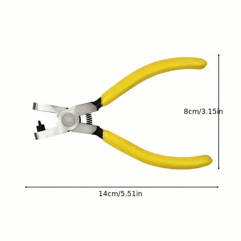 Universal 2,0mm Kunstleder-Lochzange – Müheloses Reparaturwerkzeug für Gürtel, Hundehalsbänder, Schuhe und Bastelprojekte