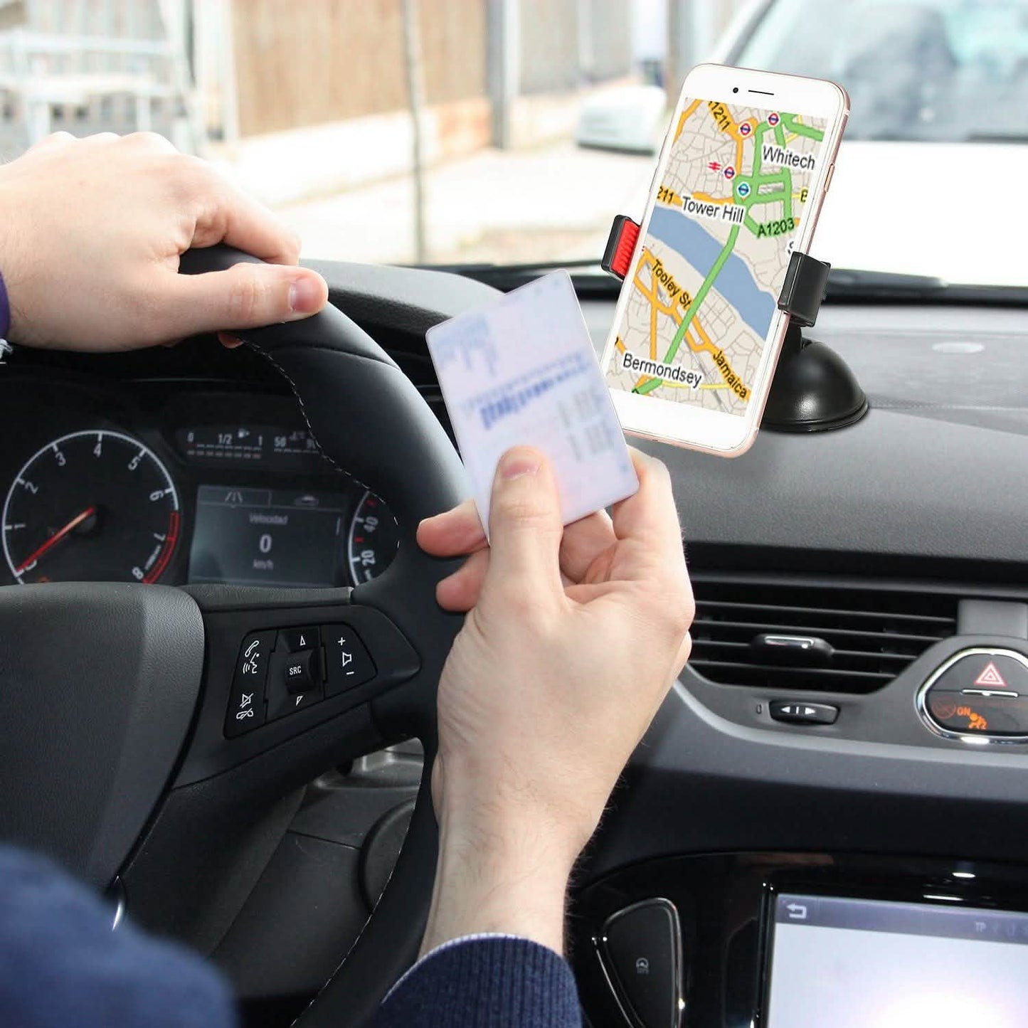 Universale Windschutzscheibenhalterung für Autos
