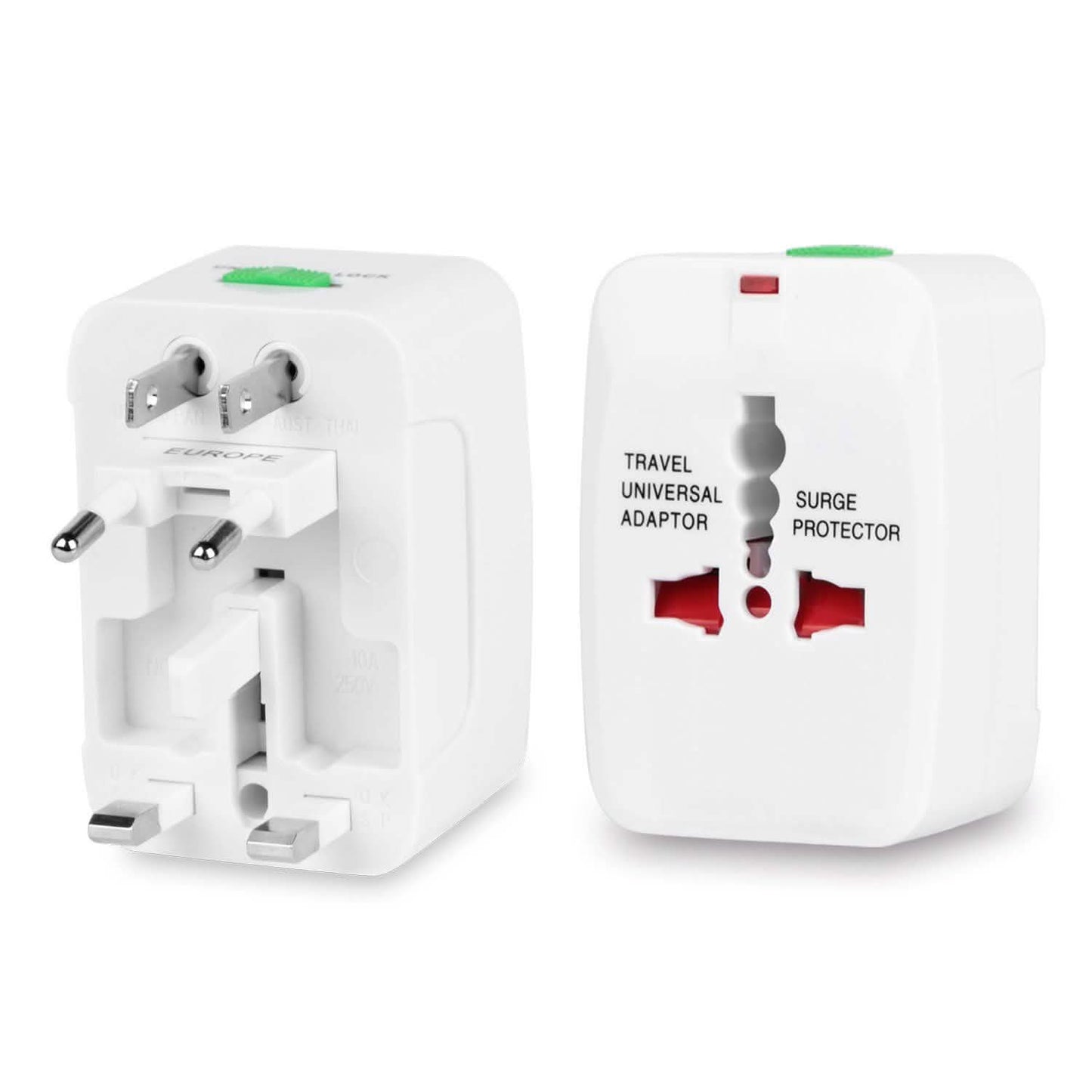 Universal-Reiseadapter mit 4 austauschbaren Steckern