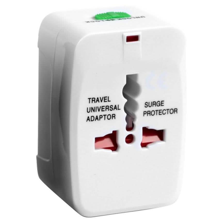 Universal-Reiseadapter mit 4 austauschbaren Steckern