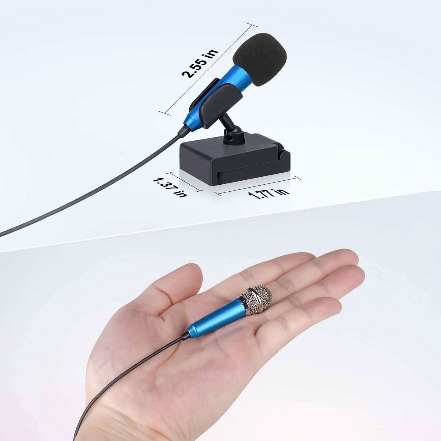 Uniwit Mini Tragbares Gesangs-/Instrumentenmikrofon