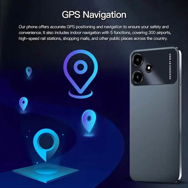 Entsperrtes Smartphone 4GB 64GB Großes 6,6 Zoll HD Display Dual SIM 4G LTE