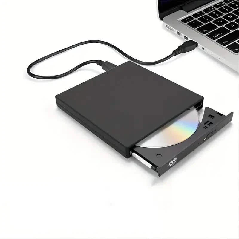 USB 2.0 Slim Tragbares externes CD-RW-Laufwerk DVD-RW Brenner Writer Player