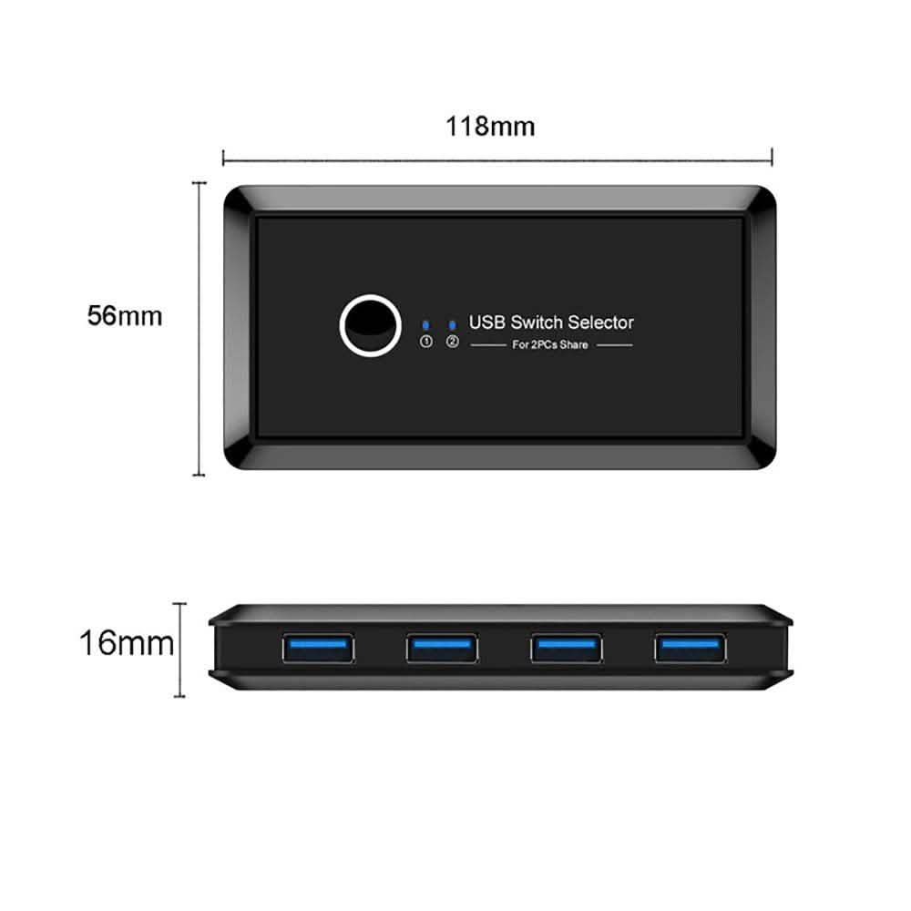 USB-3.0-Umschalter-Hub-Adapter