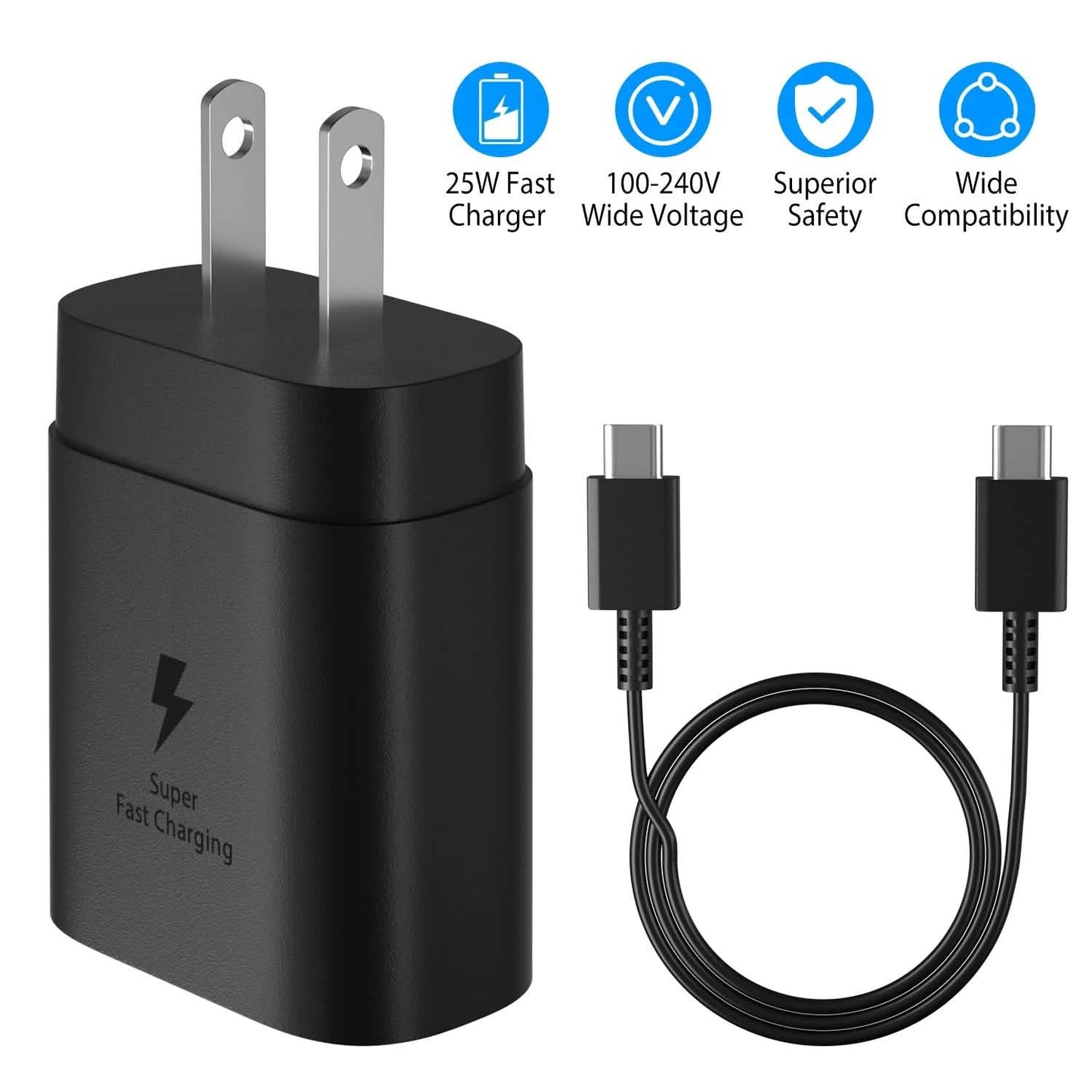 USB-C-Wandladegerät 25W PD3.0