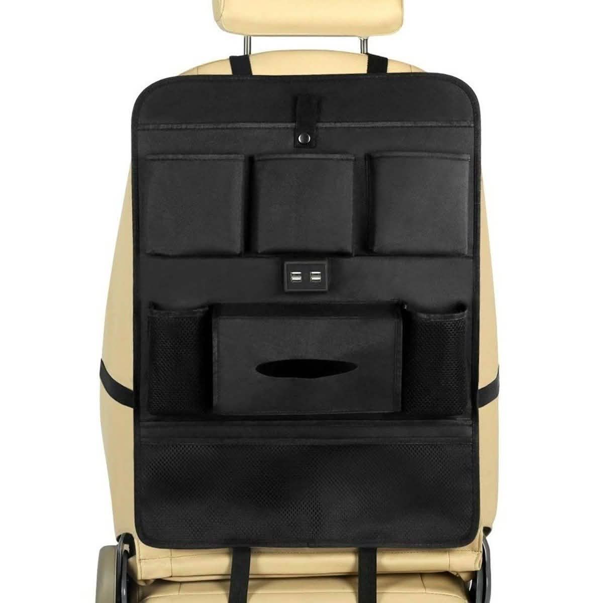 USB-Autotelefonladegerät Rücksitz-Organizer