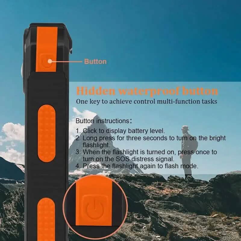 USB Tragbares Ladegerät 10000mAh Solar Powerbank für Handy und Laptops