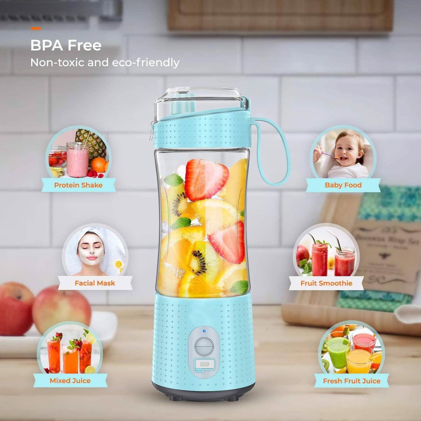 USB wiederaufladbarer tragbarer Mixer