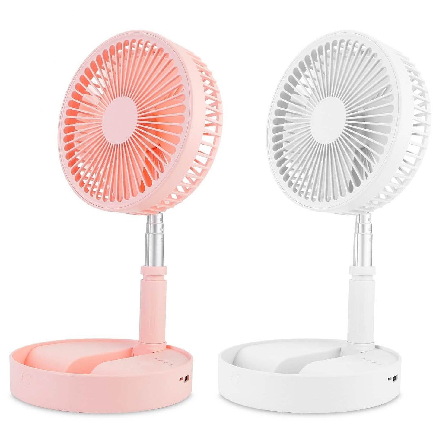 USB wiederaufladbarer tragbarer klappbarer Tischventilator