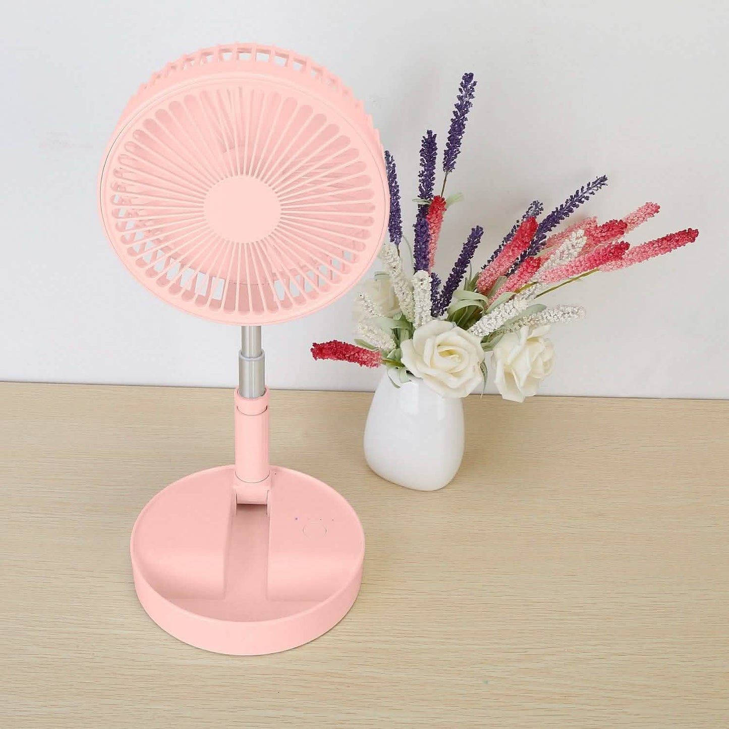 USB wiederaufladbarer tragbarer klappbarer Tischventilator
