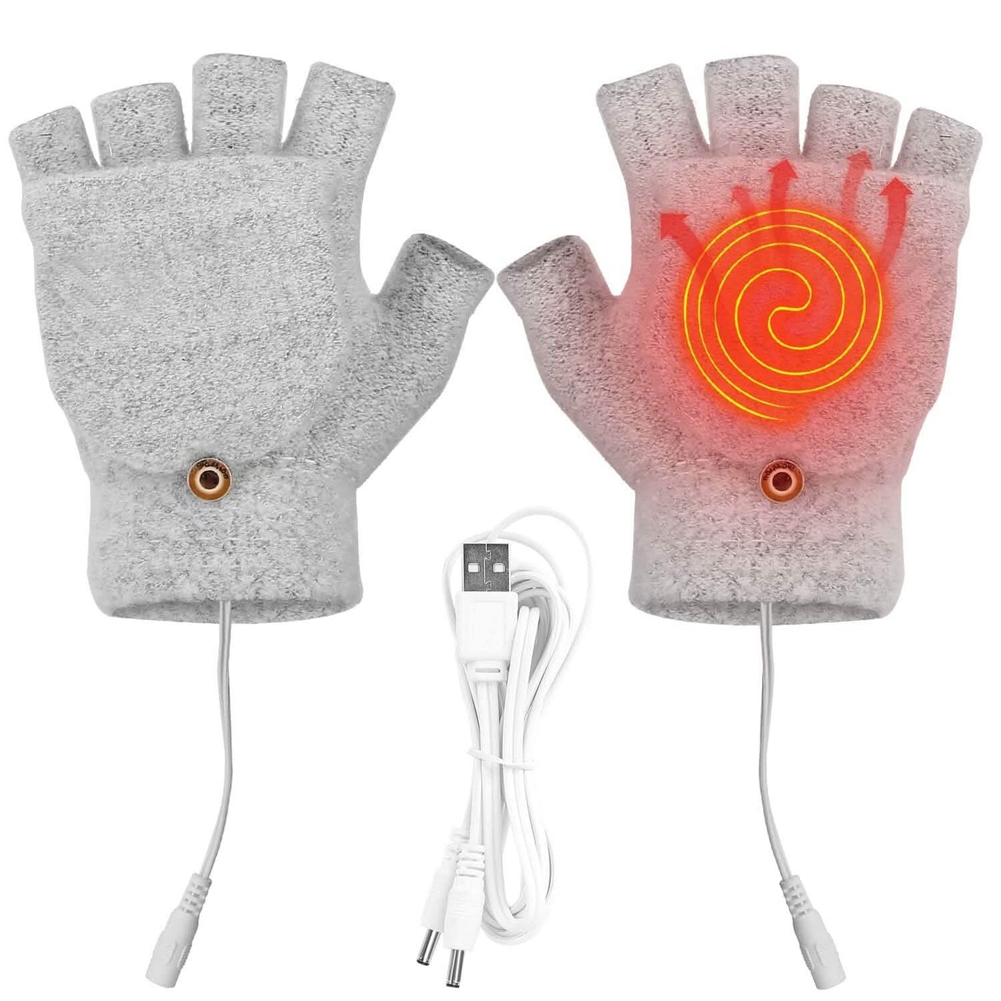 USB-beheizte Wollhandschuhe