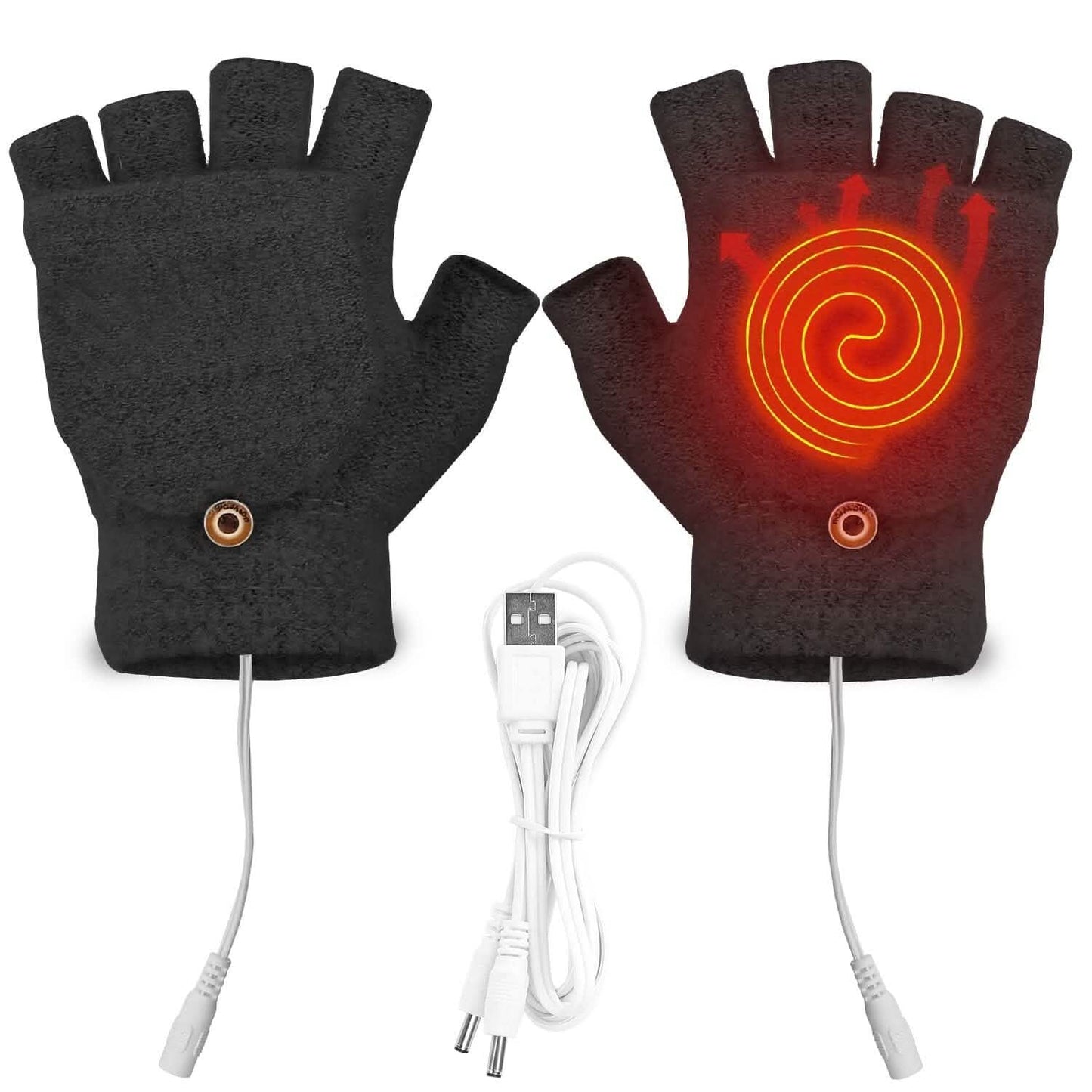 USB-beheizte Wollhandschuhe