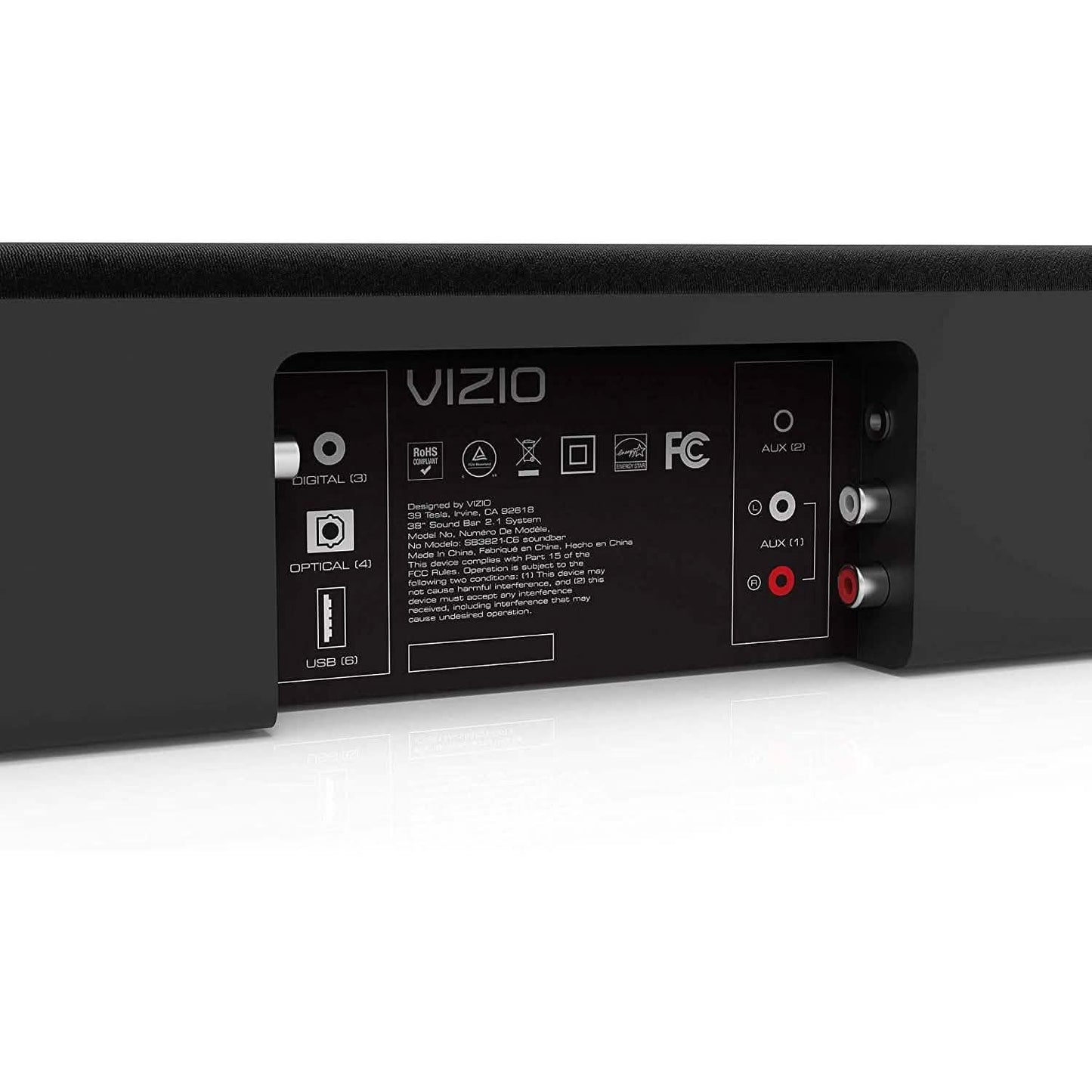 Vizio SB3821-C6C 38 Zoll 2.1 Soundbar-System (überholt)