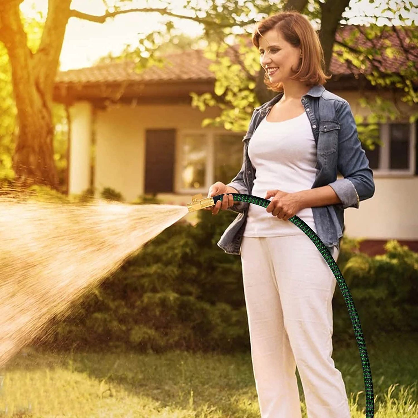 Vorey Flexibler, leichter, dehnbarer Gartenschlauch