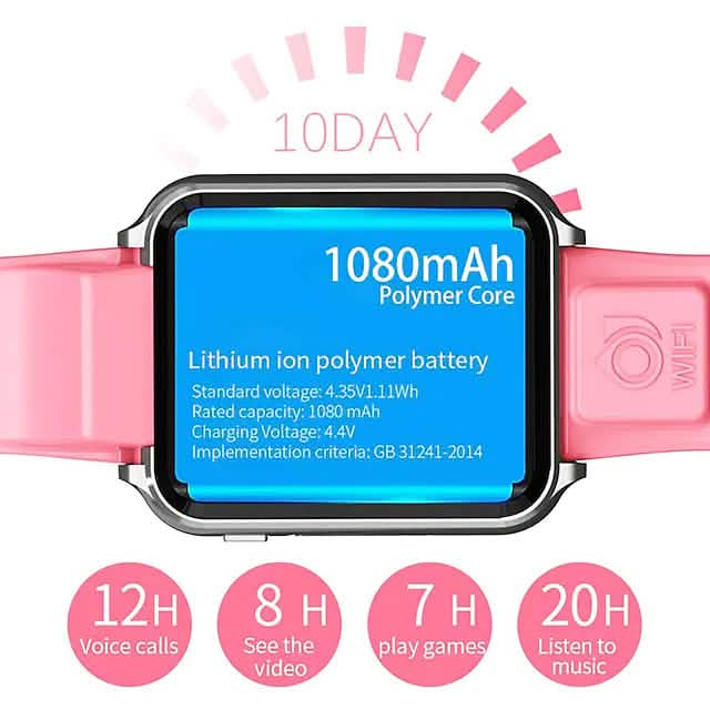 W5 Smartwatch Fitness-Laufuhr