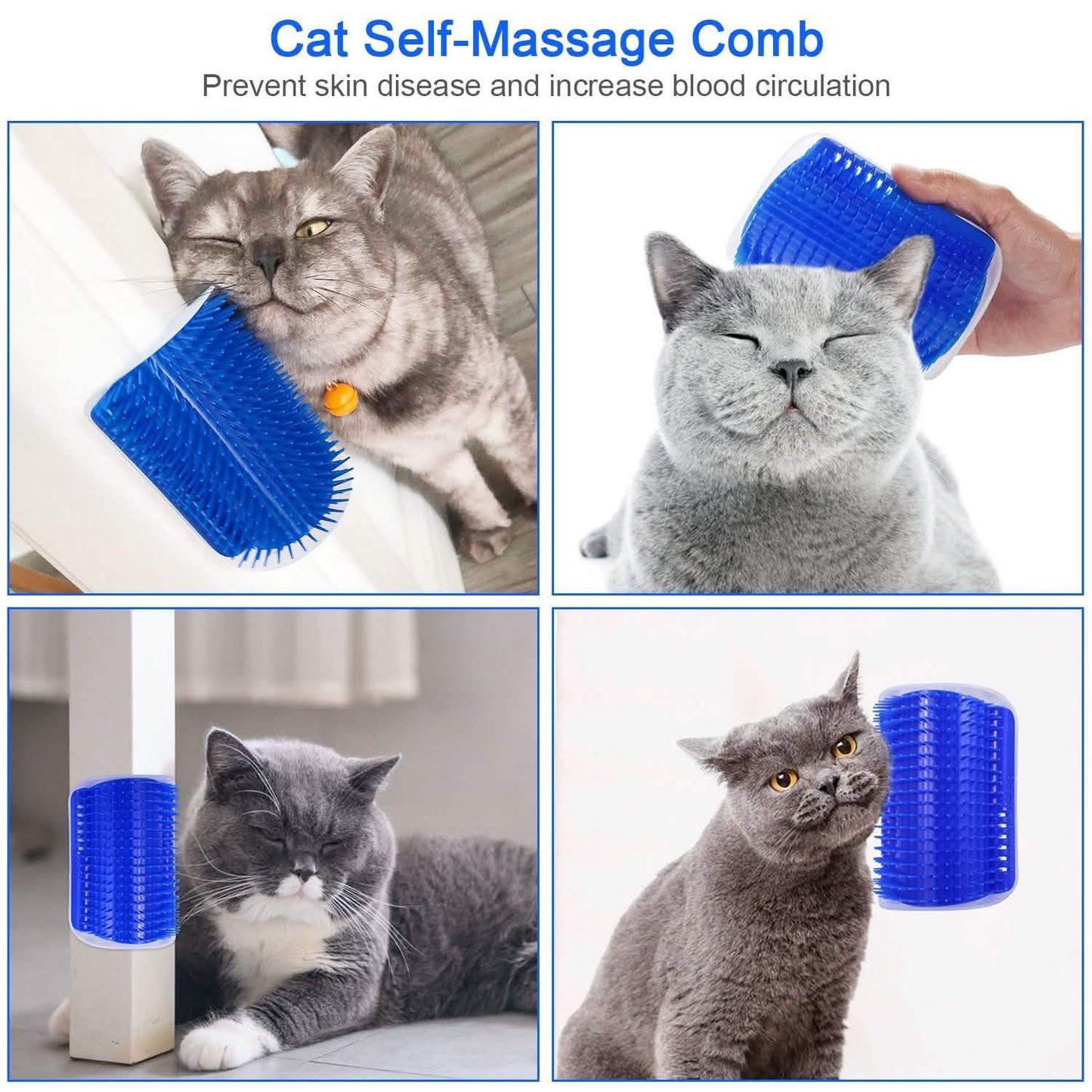 Wand-Eck-Massagekamm