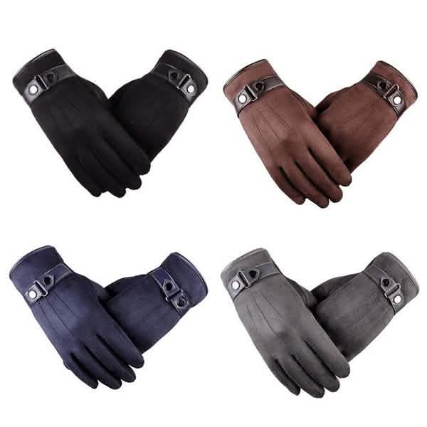 Warme Samt-Kälteschutzhandschuhe Thermo-Touchscreen-Handschuhe