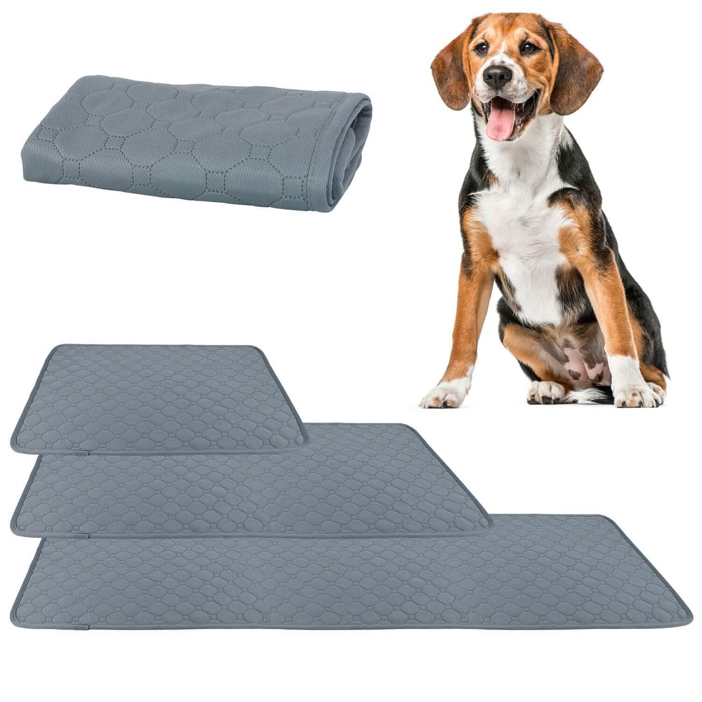 Waschbares Hundeurin-Pad Wiederverwendbare Welpen-Toiletten-Trainingsunterlagen