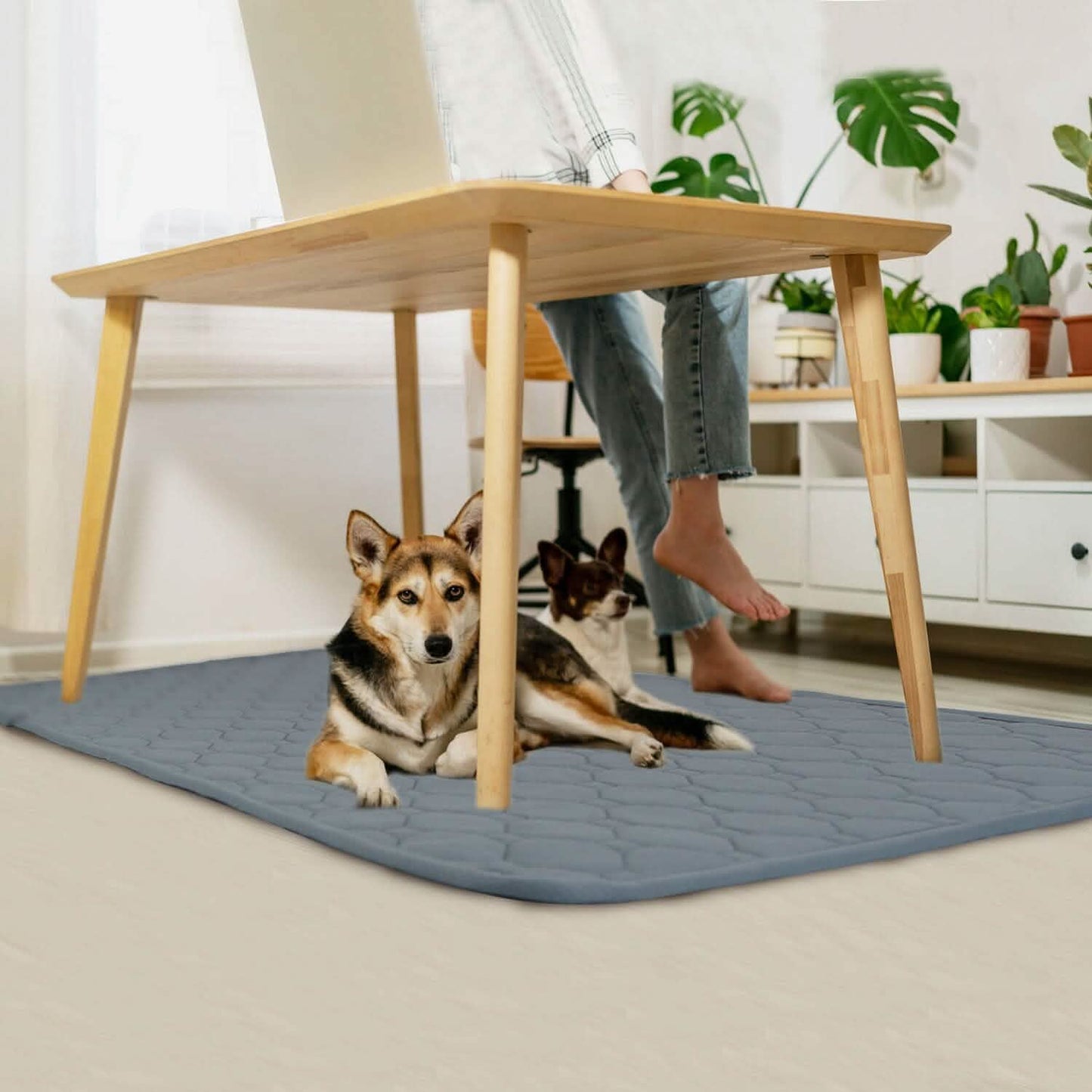 Waschbares Hundeurin-Pad Wiederverwendbare Welpen-Toiletten-Trainingsunterlagen