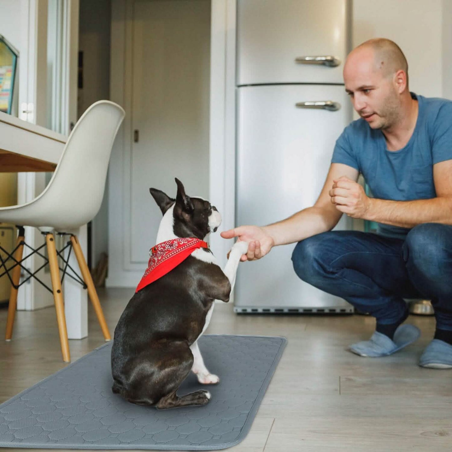 Waschbares Hundeurin-Pad Wiederverwendbare Welpen-Toiletten-Trainingsunterlagen
