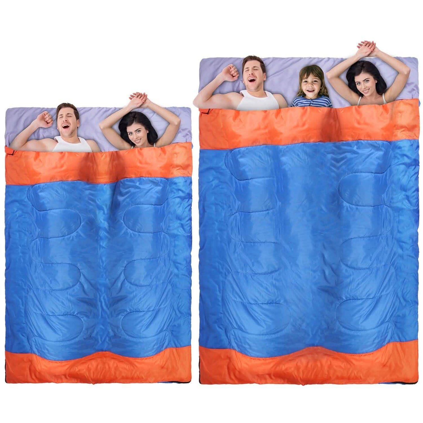 Wasserabweisender Camping Baumwoll-Inlet Schlafsack mit Packsack