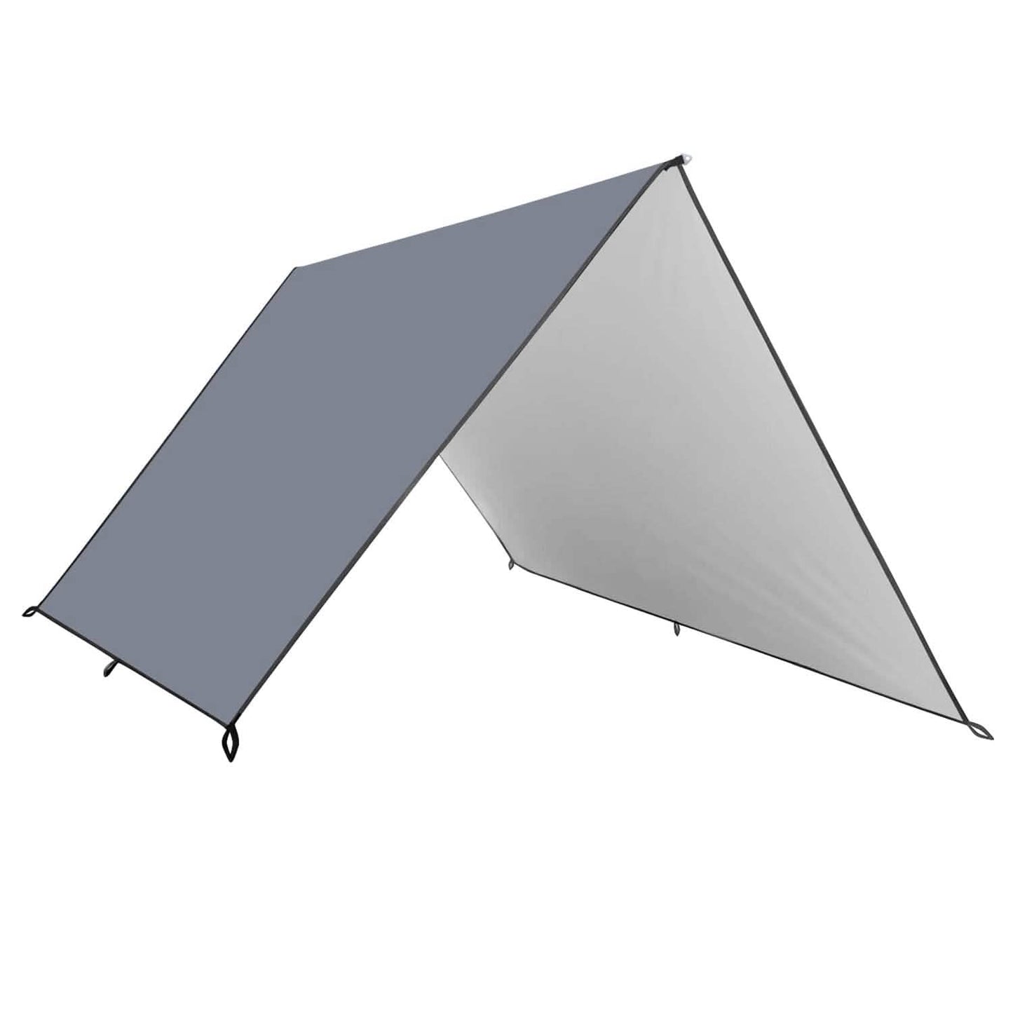 Wasserdichtes Camping-Tarp-Set Zeltüberdachung Markise Tragbares Regendach