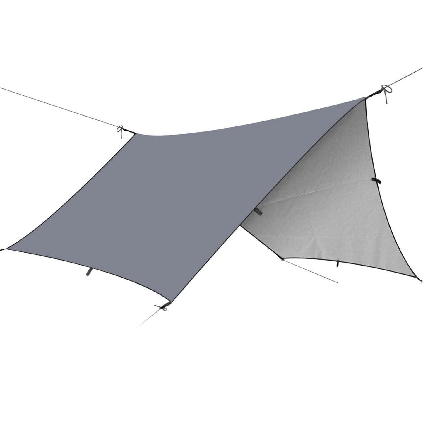 Wasserdichtes Camping-Tarp-Set Zeltüberdachung Markise Tragbares Regendach