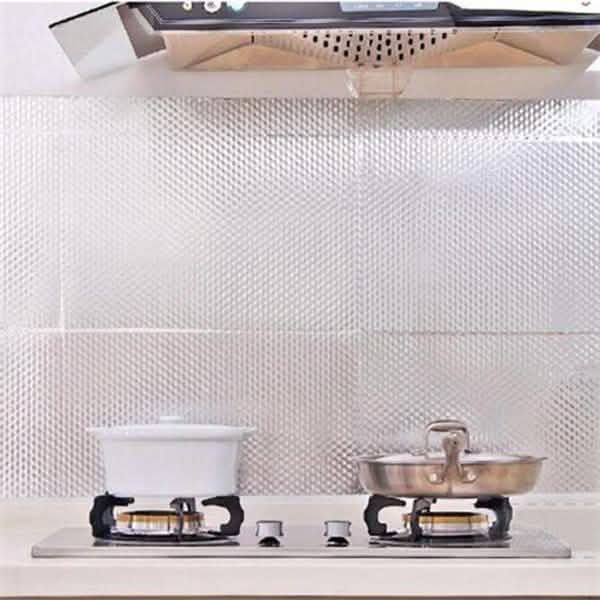 Wasserdichte, ölbeständige selbstklebende Wandfolie aus Aluminiumfolie