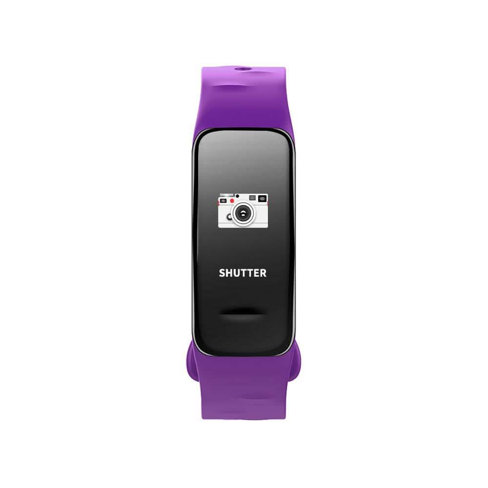 Wasserdichtes lila Smart-Armband Fitness-Tracker Gesundheitsmonitor Herzfrequenz
