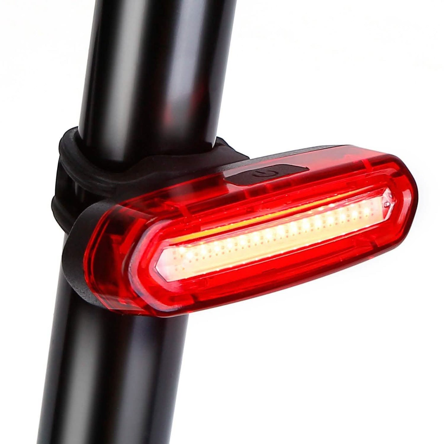 Wasserdichte, USB-wiederaufladbare LED-Fahrradwarnleuchte