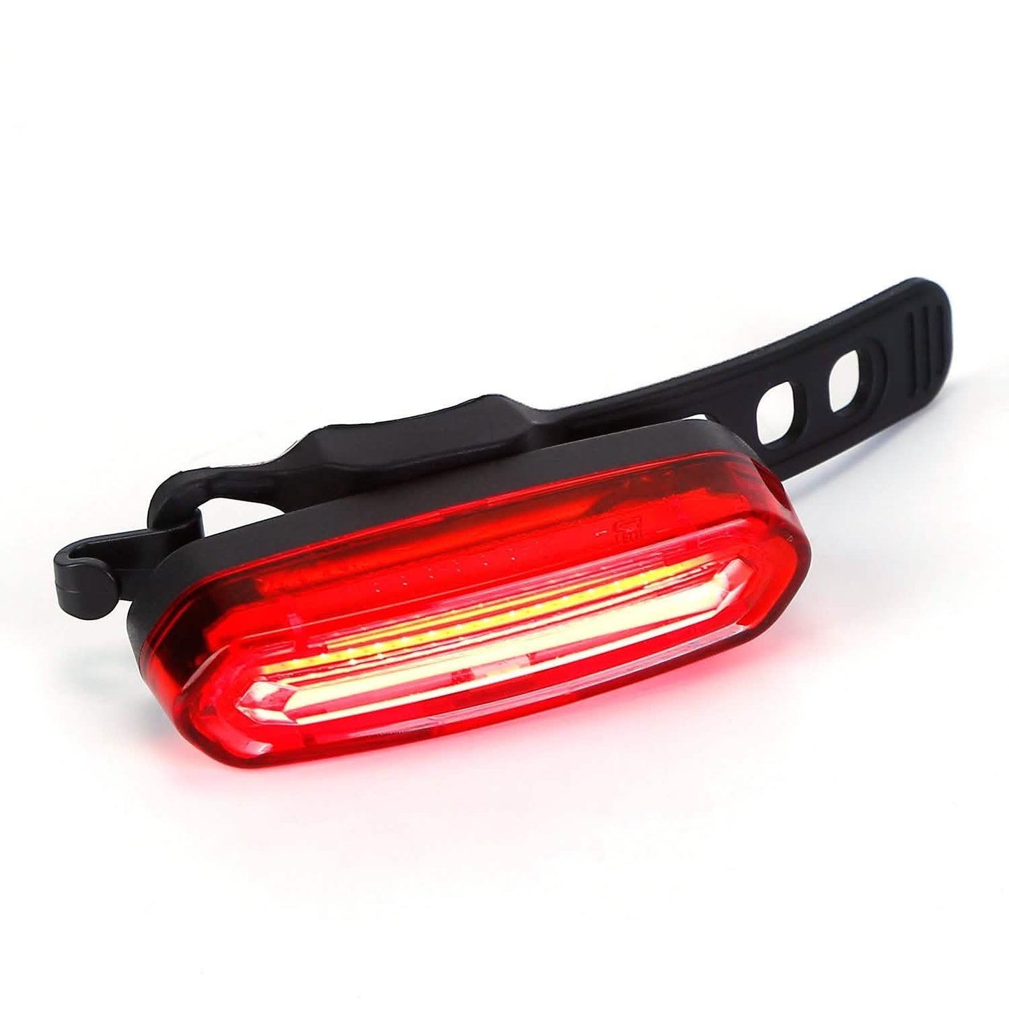 Wasserdichte, USB-wiederaufladbare LED-Fahrradwarnleuchte
