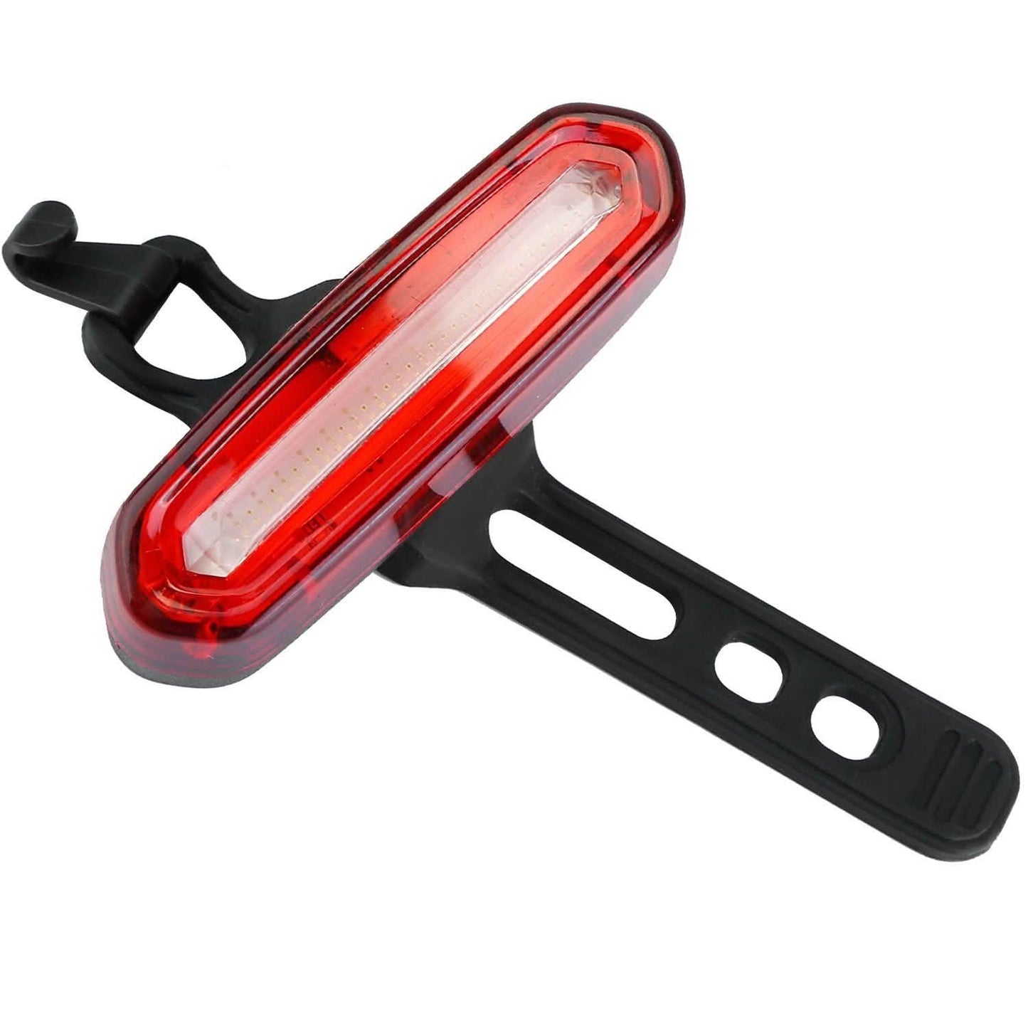 Wasserdichte, USB-wiederaufladbare LED-Fahrradwarnleuchte