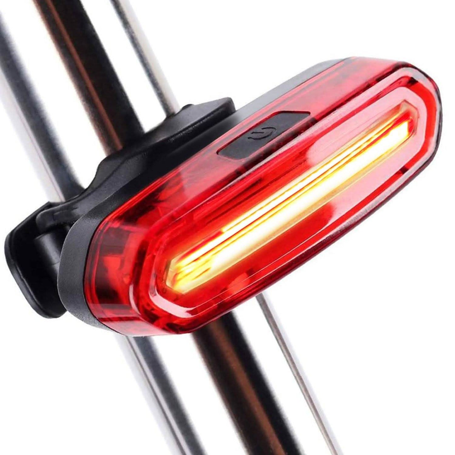 Wasserdichte, USB-wiederaufladbare LED-Fahrradwarnleuchte