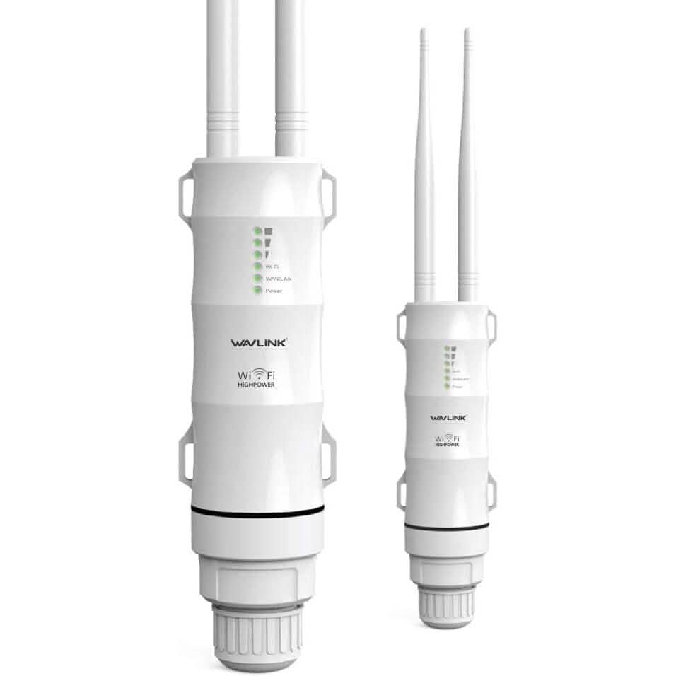 WAVLINK Outdoor WLAN Repeater AC600 Hochleistungs-WLAN-Repeater für den Außenbereich, wetterfest (Generalüberholt)