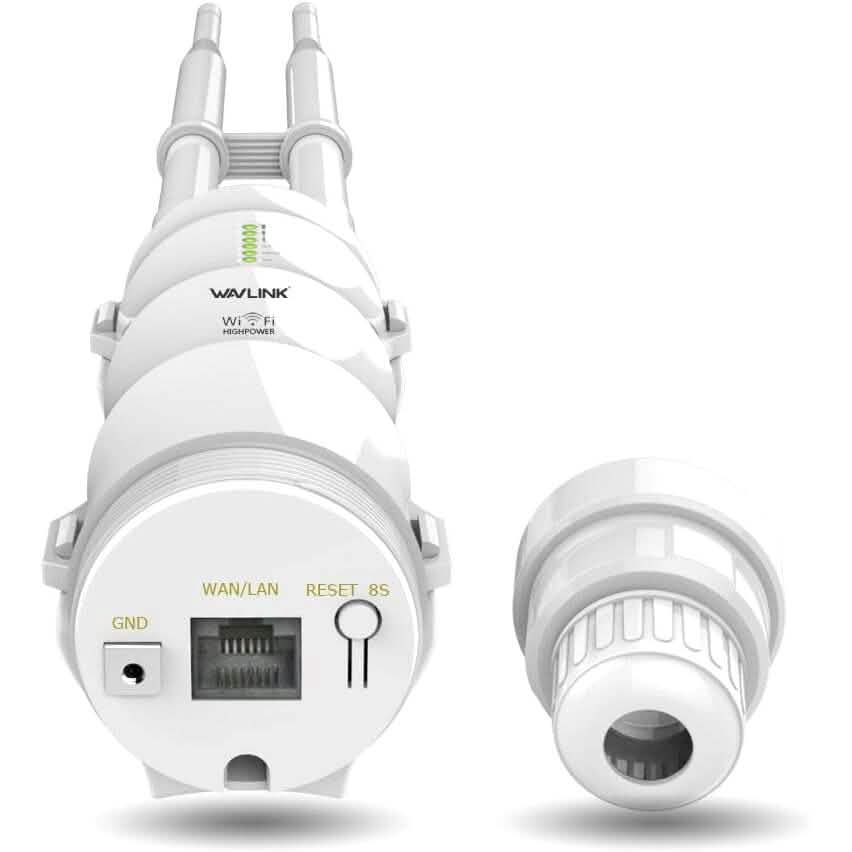 WAVLINK Outdoor WLAN Repeater AC600 Hochleistungs-WLAN-Repeater für den Außenbereich, wetterfest (Generalüberholt)