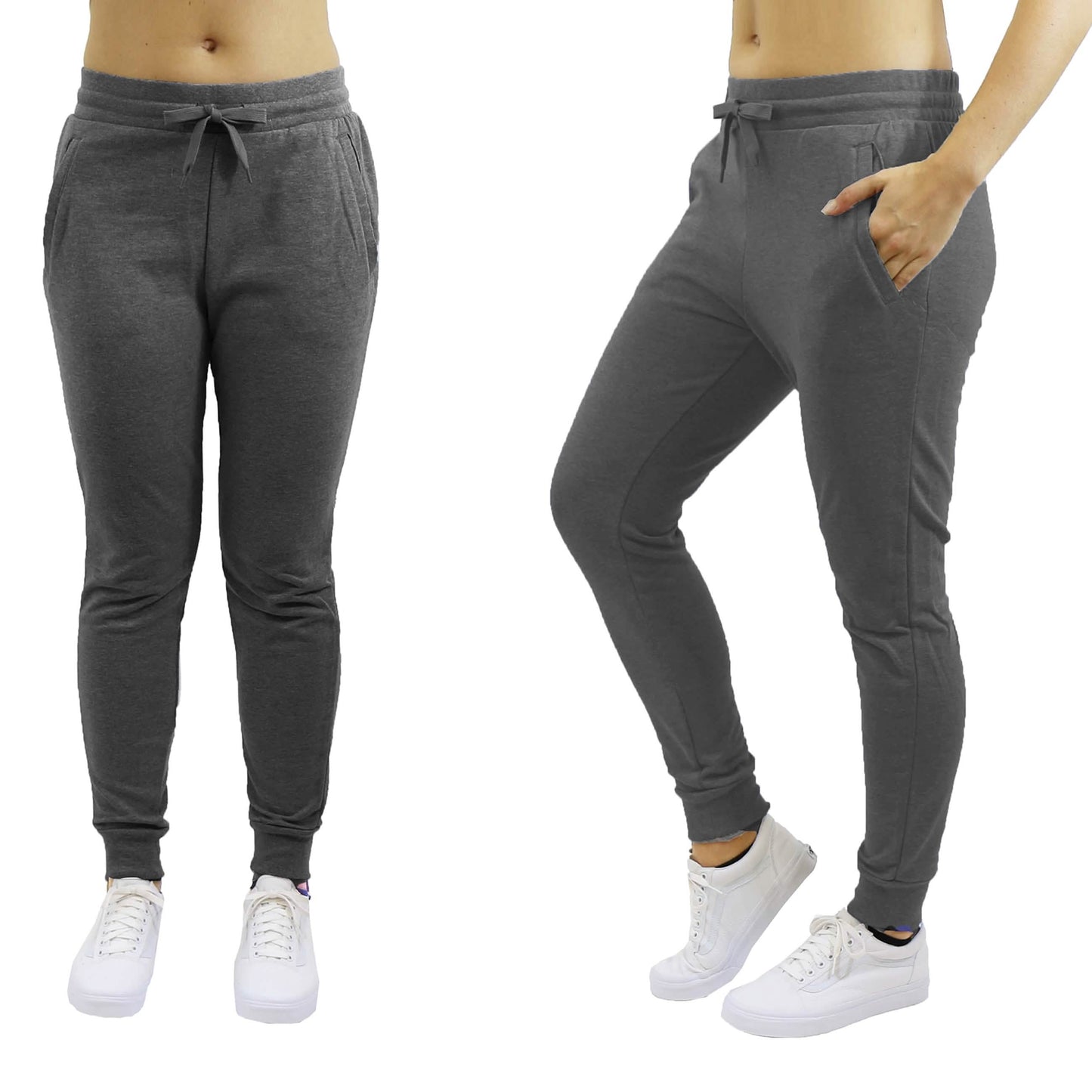 Damen Jogger Sweatpants French Terry Skinny-Fit – verschiedene Packungsgrößen
