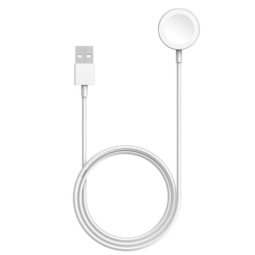 Weißes magnetisches Apple Watch Ladegerät