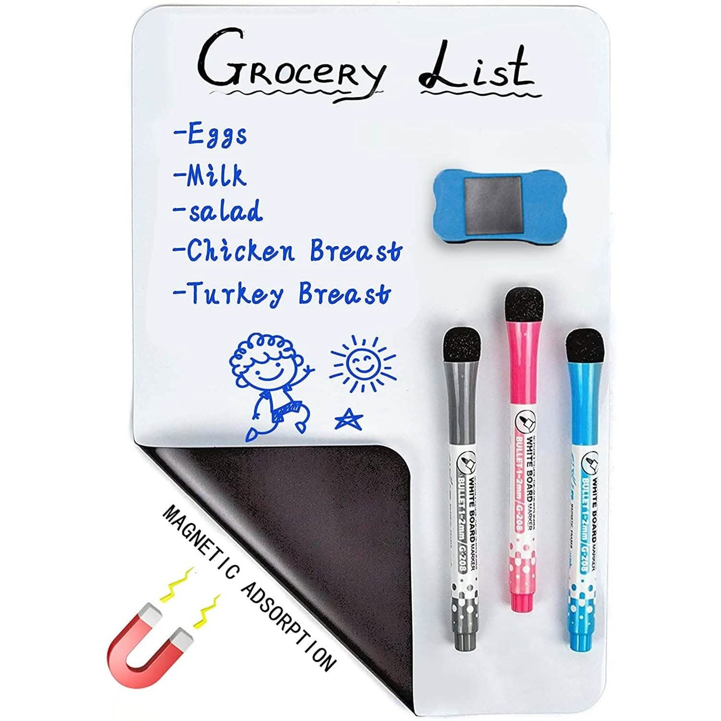 Whiteboard Magnetisch Trocken Abwischbar Selbstklebend
