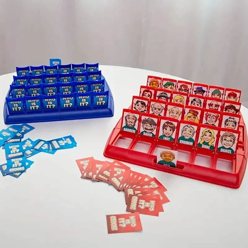 Wer bin ich, Brettspiele erraten, Lernspielzeug für den Schreibtisch