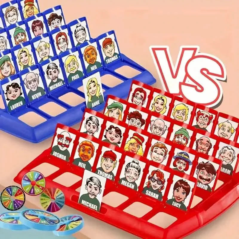 Wer bin ich, Brettspiele erraten, Lernspielzeug für den Schreibtisch