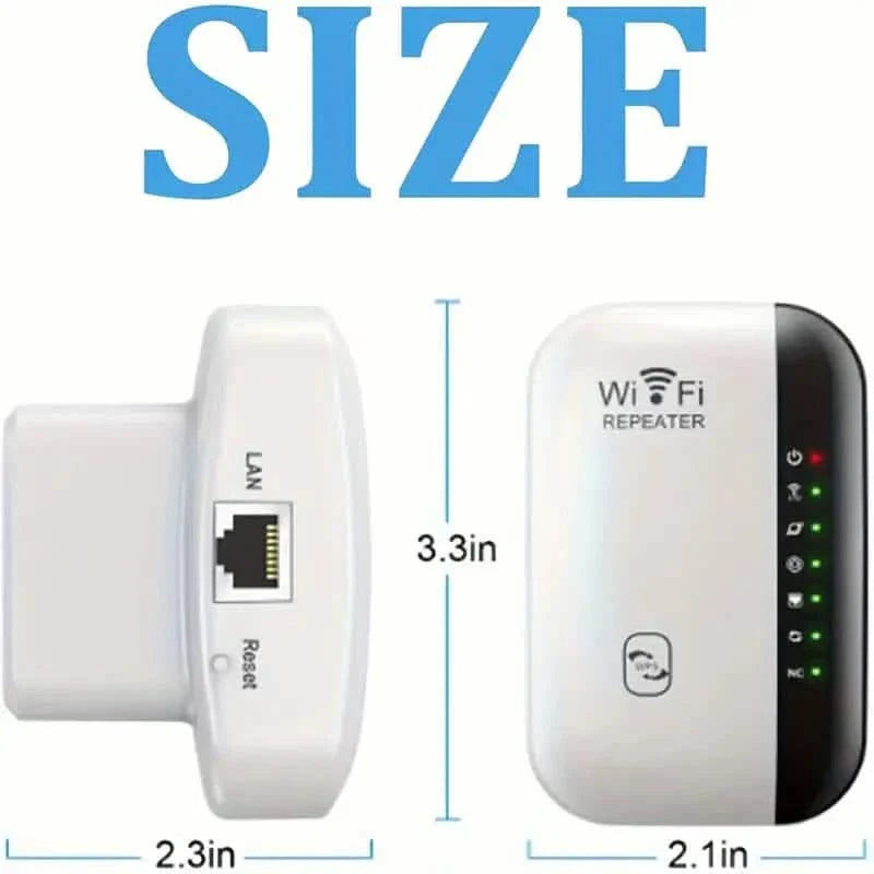 WLAN Repeater Plus, verstärkt das WLAN-Signal, erweitert die Internetabdeckung, Mobiltelefonsignalverstärker für Zuhause