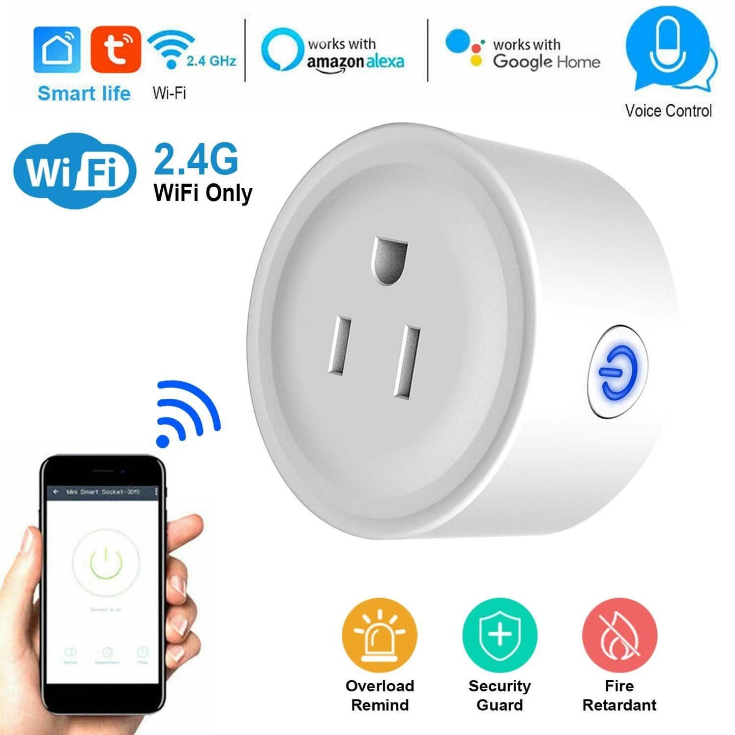 WLAN Smart Steckdosenleiste APP Steckdose Fernbedienung