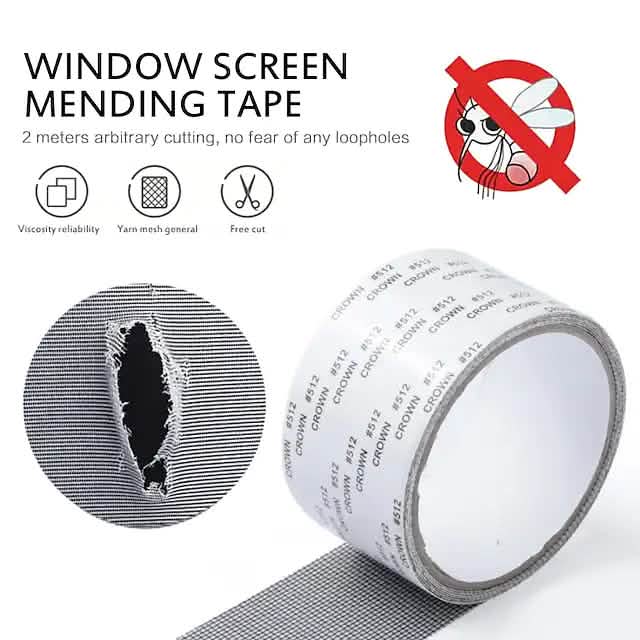 Fensternetz Anti-Mückennetz Klebeband Reparaturfolie