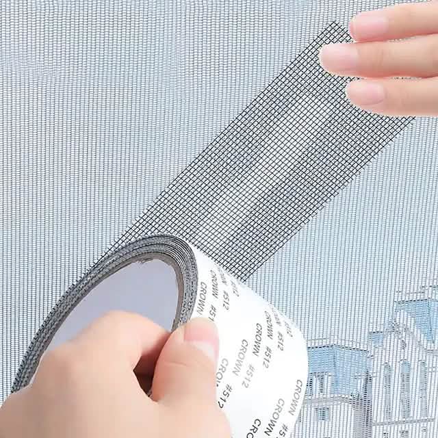 Fensternetz Anti-Mückennetz Klebeband Reparaturfolie