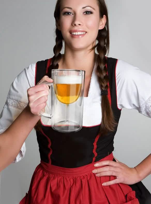 12er-Pack: Weinglas Bierkrug